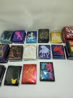 Lot of 29 Assorted Pokemon Sealed ETB Card Sleeves - Image 4