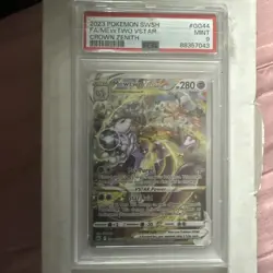 2023 Pokemon SWSH Mewtwo Vstar #GG44 Crown Zenith PSA 9 - Image 1