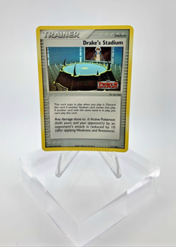 Drake’s Stadium 72/108 Stamped EX Power Keepers Pokemon Holo Card LP - Image 1