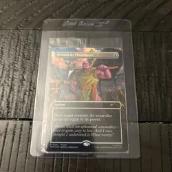 MAGIC THE GATHERING MTG PSA Promo Swords to Plowshares THANOS MARVEL CARD SEALED - Image 1