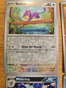 Pokemon SCARLET AND VIOLET 151 Reverse Holo 12 Card Lot - Image 2