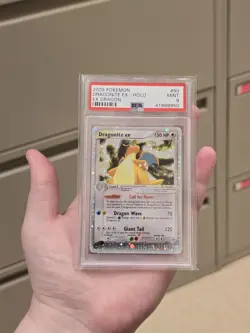PSA 9 DRAGONITE EX-HOLO 90/97 EX DRAGON 2003 VINTAGE POKEMON TCG CARD MINT ! - Image 3