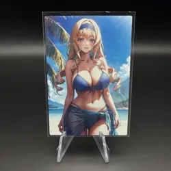 Cecilia Alcott, Infinite Stratos Holographic Anime Collectible Trading Card - Image 1