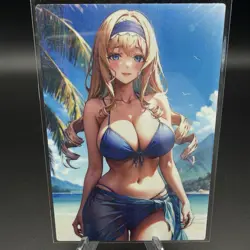 Cecilia Alcott, Infinite Stratos Holographic Anime Collectible Trading Card - Image 2
