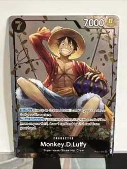 Monkey.D.Luffy (Tin Pack Set Vol. 2) P-075 One Piece Promotion Cards Foil - Image 1