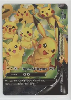 Pikachu V-Union (Bottom Right) Pokemon Sword & Shield Black Star Promo #SWSH142 - Image 1