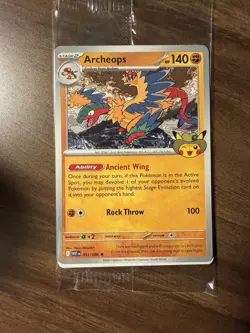 Pokemon card- Archeops - 051 (Fossil Museum Exclusive) 051/086 - Image 1