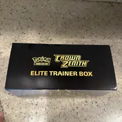 Crown Zenith Elite Trainer Box OPENED contents NO PACKS/PROMO ETB Pokemon TCG - Image 4