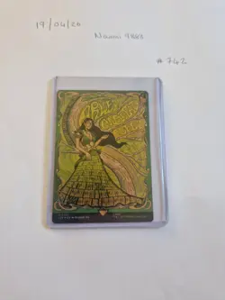 MTG ARWEN, MORTAL QUEEN FULL ART FOIL IN MINT CONDITION #742 - Image 1