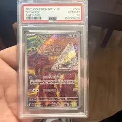 Pokemon Company Drowzee 086/078 SV1V Violet ex Art Rare Holo JP PSA 10 - Image 1