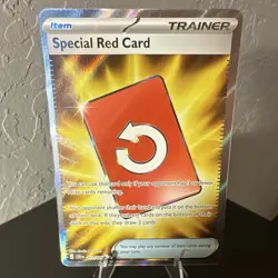 Pokemon TCG Special Red Card 113/086 Chaos Rising Reverse Holo Trainer Item - Image 1
