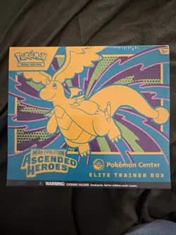 Brand New Pokemon Ascended Heroes Pokemon Center Elite Trainer Box ETB SEALED - Image 1
