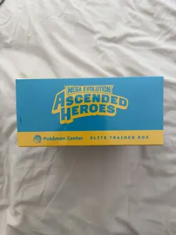 Pokemon Center Ascended Heroes ETB Elite Trainer Box New Sealed ( Small Hole )✔ - Image 3