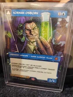 Magic The Gathering Spider-Man Legendary Creature Norman Osborn/Green Goblin - Image 1