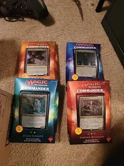 2017 Magic the Gathering MTG Commander Set of 4 Factory Sealed Decks - ENGLISH - Image 3
