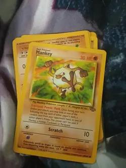 Pokemon- Fighting Type TCG 11 Old FOSSIL AND OTHER CARDS NM CONDITION Mixed - Image 2