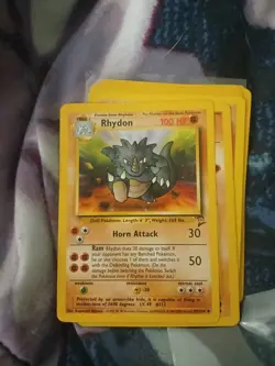 Pokemon- Fighting Type TCG 11 Old FOSSIL AND OTHER CARDS NM CONDITION Mixed - Image 3