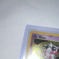 Nintendo Mr. Mime 6/64 Jungle Unlimited Holo Rare English 1999 40 HP - Image 4
