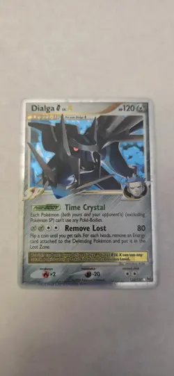 Pokemon TCG Dialga G LV.X 122/127 Platinum Holo - Image 1
