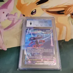 CGC 9 Inteleon VMAX Alternate Art 266/264 Fusion Strike Holo Sub Grades Pokemon - Image 1