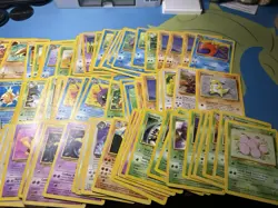 230 Vintage Bulk 1997-2004 Pokemon Cards Lot Common & Uncommon Mixed Condition - Image 4
