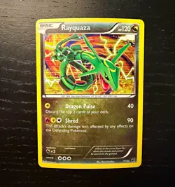 Rayquaza 11/20 Dragon Vault Holo Holo Rare English Basic 120 HP 2012 - Image 1