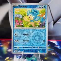 Panpour 017/086 Black Bolt Reverse Holo Pokemon TCG - Image 1