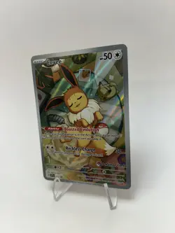 EEVEE POKEMON CENTER STAMP 2025 POKEMON SVP EN-SV BLACK STAR PROMO #173 PE - Image 2