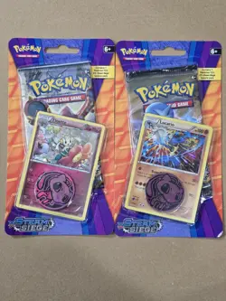 Pokemon XY Steam Siege Blister Pack (Lucario & Floette) Black Star Promo - Image 1