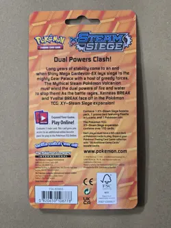 Pokemon XY Steam Siege Blister Pack (Lucario & Floette) Black Star Promo - Image 3