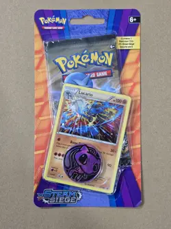 Pokemon XY Steam Siege Blister Pack (Lucario & Floette) Black Star Promo - Image 4