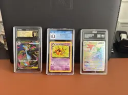 Pokemon 3 Graded Holo Card Lot: Mega Charizard X ex, Dark Kadabra, Shaymin VSTAR - Image 4