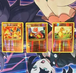 Nintendo Pokemon TCG XY Evolutions Reverse Holo 3 Card Lot Charizard 9-11/108 - Image 1