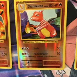 Nintendo Pokemon TCG XY Evolutions Reverse Holo 3 Card Lot Charizard 9-11/108 - Image 3
