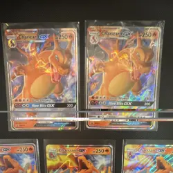 Pokemon TCG Charizard Hidden Fates 7-Card Lot SM211 9/68 Holo Promo English 2019 - Image 2