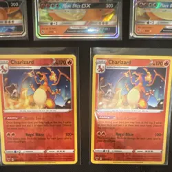 Pokemon TCG Charizard Hidden Fates 7-Card Lot SM211 9/68 Holo Promo English 2019 - Image 4