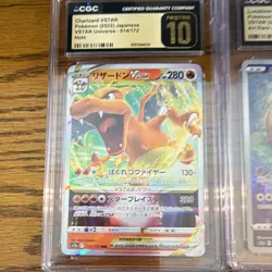 CGC Pristine 10 3-Card Lot Japanese Holo Charizard VSTAR 014/172 +2 - Image 2