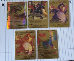 Charizard 5 Card Lot- Pokemon - Image 2