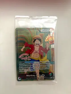Carte One Piece TCG – Monkey D. Luffy OP13-001 – Musee Grevin Paris Exclusive - Image 2