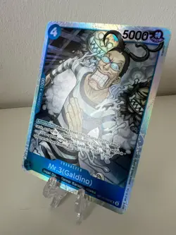 Mr.3 (Galdino) OP16-056 - Secret Rare - The Time of Battle - One Piece TCG - Image 2