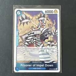 Prisoner Of Impel Down OP16-042 Rare One Piece The Time Of Battle Mint - Image 1