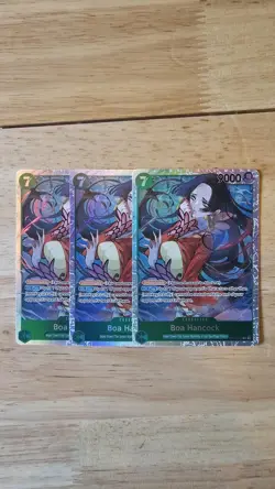 Boa Hancock The Time of Battle OP16-032 Foil Super Rare One Piece TCG NM - Image 1