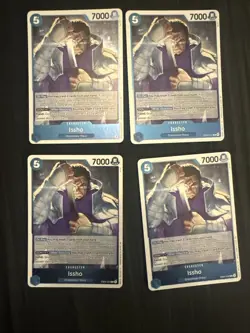 One Piece | Issho EB04-022 Foil Playset (x4) - THE AZURE SEA'S SEVEN - Image 1