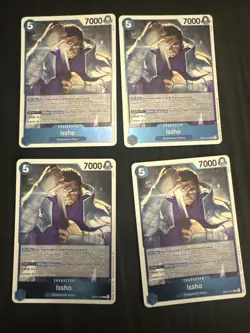 One Piece | Issho EB04-022 Foil Playset (x4) - THE AZURE SEA'S SEVEN - Image 2