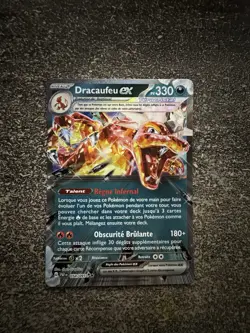 DRACAUFEU EX - POKEMON 054/091 EV4.5 PAF DESTINEES DE PALDEA NEUF FR - Image 1