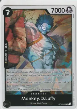 One Piece TCG | Monkey.D.Luffy OP15-092 Adventure on Kami's Island - Image 1