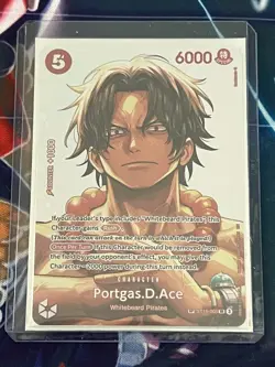 Portgas.D.Ace (SP) - The Time of Battle (OP16) (ST15-005, One Piece CCG) - Image 1