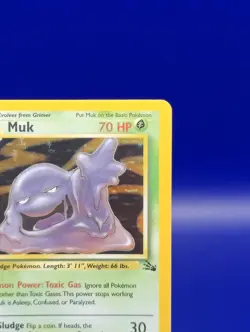 Muk 13/62 Fossil Set Holo Rare Pokemon Card Nintendo Pokemon 1999 TCG WOTC NM - Image 5