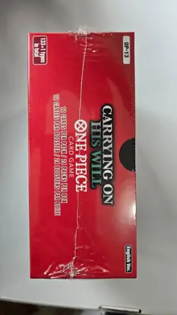 Carrying On His Will Booster Box OP-13 One Piece TCG: Factory Sealed ENGLISH - Image 5