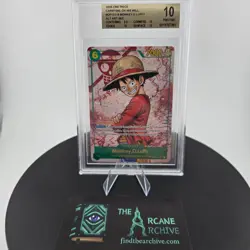 One Piece Monkey.D.Luffy OP13-118 Alt SEC English Pristine BGS 10 - Image 1